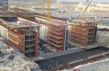 Lusail Plaza Construction